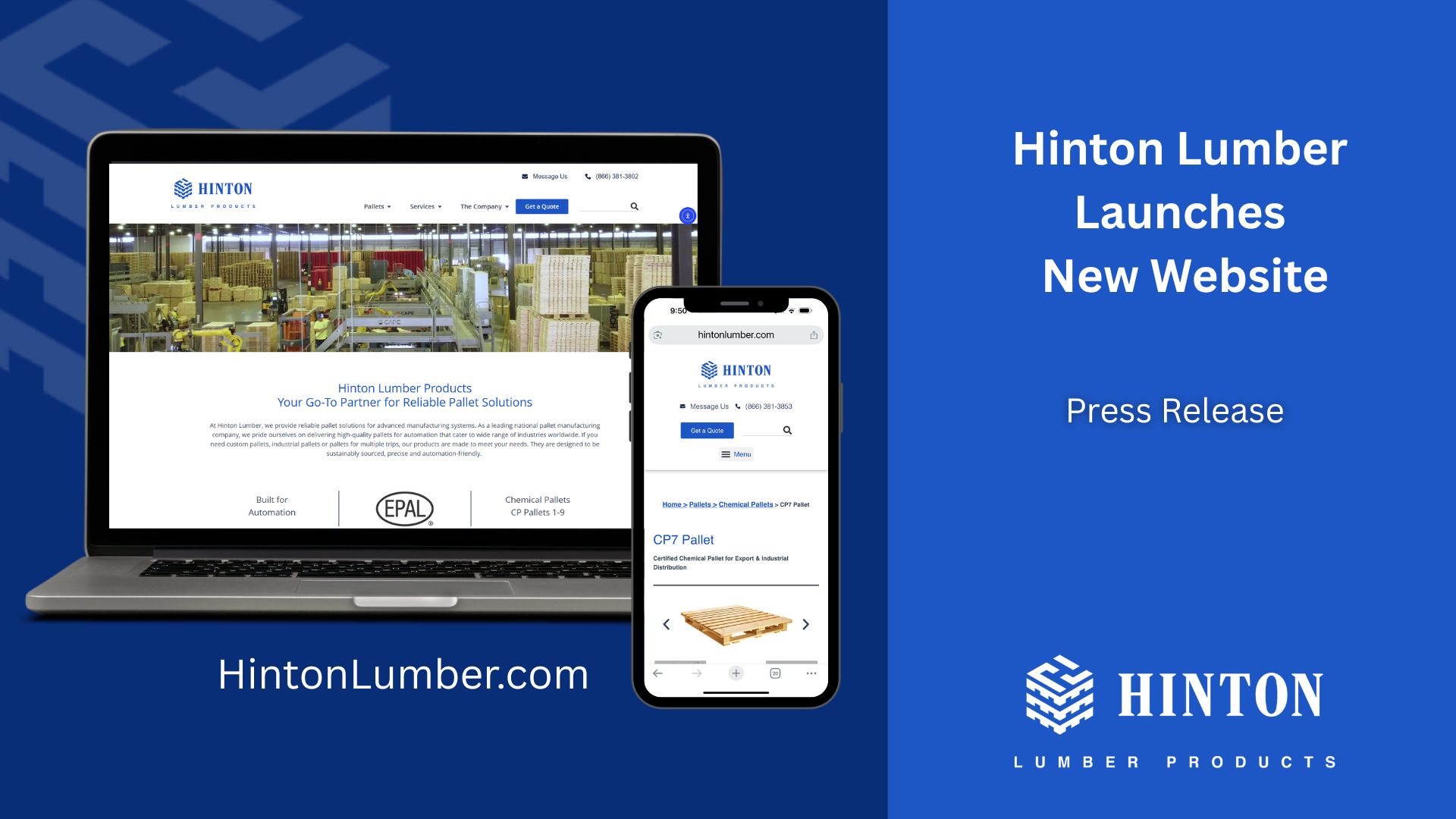 Press Release Hinton Lumber Products Launches New Website